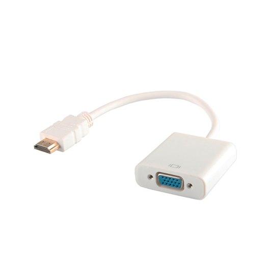 SAVIO ADAPTER CL-27/B HDMI (M) TO VGA (H) WHITE