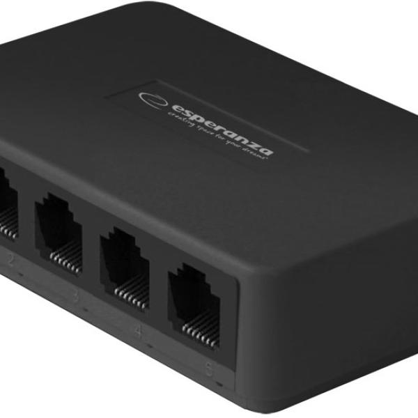 Switch 10/100Mbps (5 Portas) - ESPERANZA