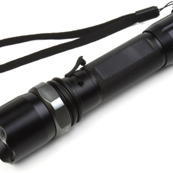 Lanterna Aluminio 1x LED CREE Q5 ZOOM 250Lm - ESPERANZA