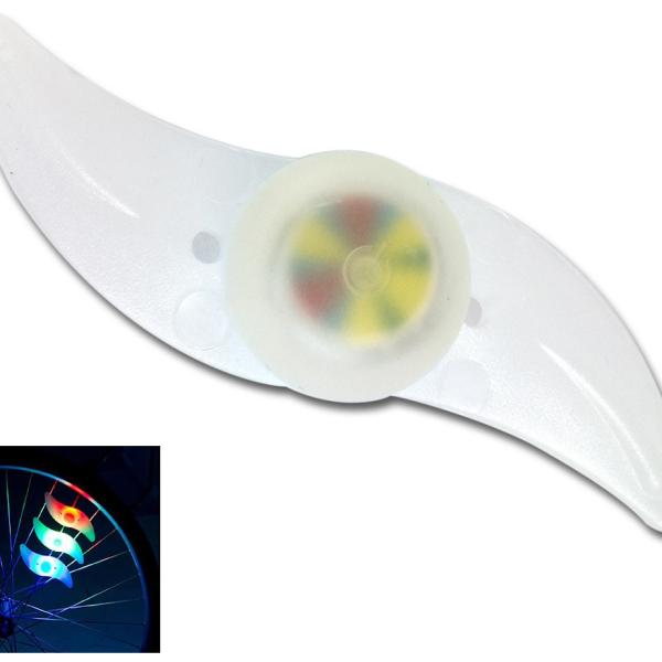LED Efeitos/Sinalização p/ Roda Bicicleta (Pilhas) ASTERION - ESPERANZA