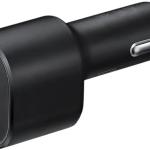 Carregador Isqueiro Duplo (USB - A + USB - C) Super Fast 45W+15W c/ Cabo USB - C (Preto) - SAMSUNG