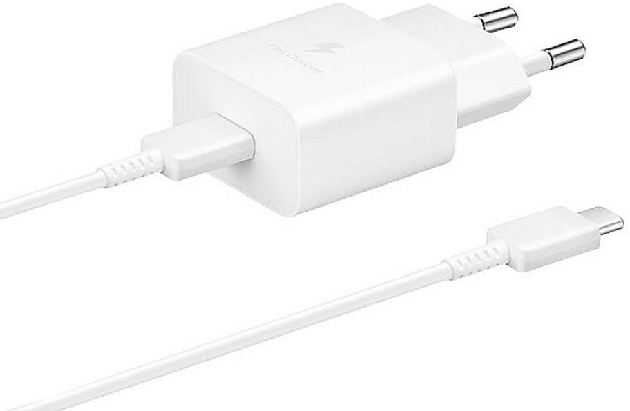 Carregador Fast Charging 15W + Cabo USB - C 1m (Branco) - SAMSUNG