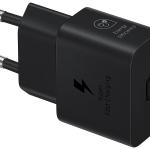 Carregador Universal USB - C EP - T2510 Carregamento Rápido 25W (Preto) - SAMSUNG