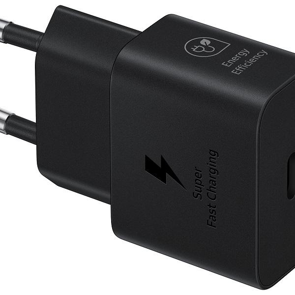 Carregador Universal USB - C EP - T2510 Carregamento Rápido 25W (Preto) - SAMSUNG
