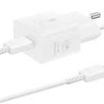 Carregador USB - C Fast Charging 25W c/ Cabo 1 metro (Branco) - SAMSUNG