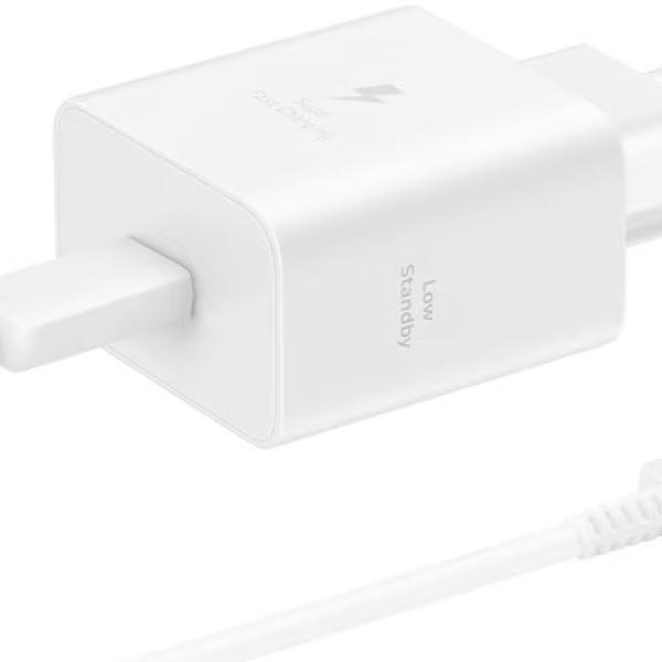 Carregador USB - C Super Fast Charging 45W c/ Cabo USB - C (Branco) - SAMSUNG