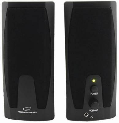Colunas 2.0 Stéreo GIOSCO 2x 3W RMS - ESPERANZA