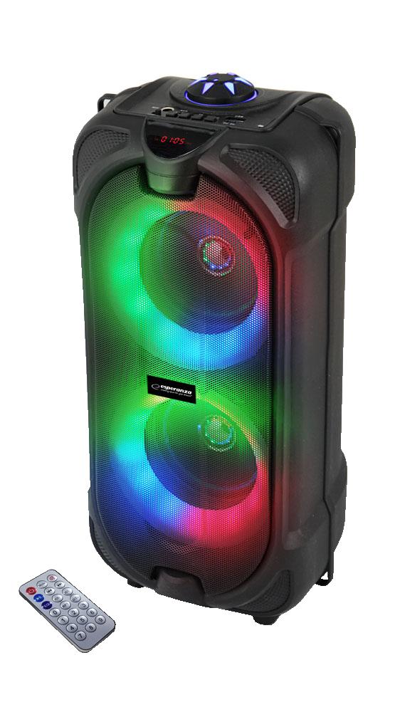 Coluna Bluetooth Portátil RGB Rhythm 10W - ESPERANZA