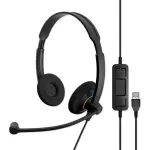 Auscultadores Headset EPOS Impact SC 60 USB - A (Preto) - SENNHEISER