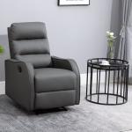 Poltrona Relax com cadeira reclinável manual de até 160° 65x89x100cm