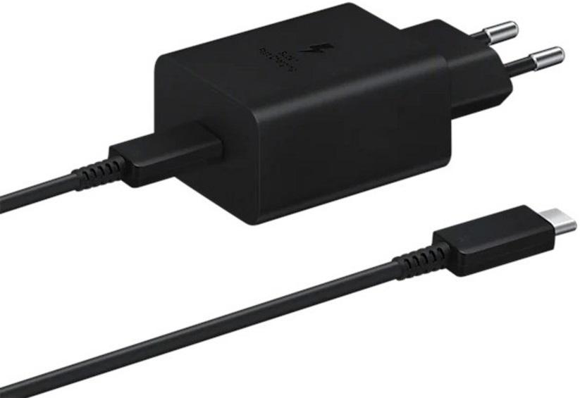 Carregador Super Fast Charger USB Type - C 45W c/ Cabo USB - C 1,8 mts (Preto) - SAMSUNG