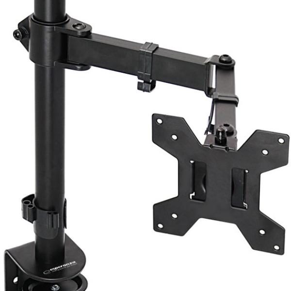 Suporte de Mesa Horkos p/ Monitor 10~27 (Preto) - ESPERANZA