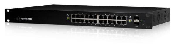 Switch de Redes Edge 24 Portas Gerido L2/L3 10/100/1000 Mbps - UBIQUITI