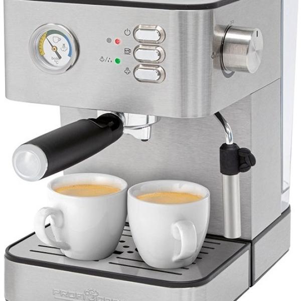 Máquina de Café Expresso ES 1209 1.8L (Inox) - PROFICOOK