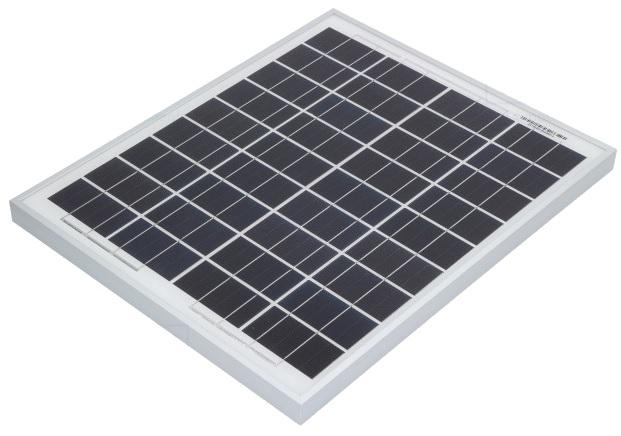 Painel Fotovoltaico Silicio Policristalino 20W