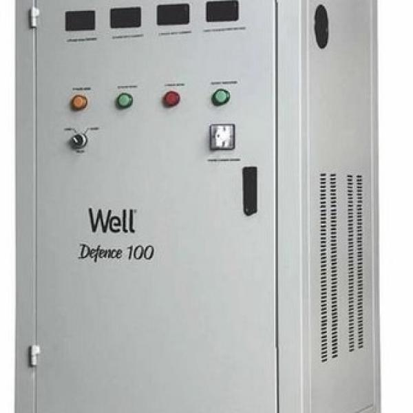Estabilizador Automático de Tensão Trifásico 3x 320~480V / 3x 400V 100KVA - WELL