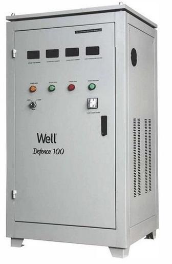 Estabilizador Automático de Tensão Trifásico 3x 320~480V / 3x 400V 100KVA - WELL