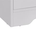Móvel de TV para Sala de Estar com Espaço de Arrumação Prateleiras Abertas Orifício Passa Cabos 105x40x52 cm Branco e Madeira