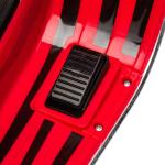 Moto Elétrica para Crianças de 3 - 6 Anos com Licença Vespa com USB MP3 Luz LED Rádio FM Velocidade 3 km/h Vermelho