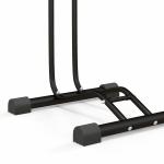 Estacionamento de Bicicletas Vertical e Horizontal com Ganchos Ajustáveis para Bicicletas de 6 a 28 Polegadas e 700 C
