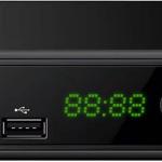Receptor TDT Full HD DVB - T/T2 H.265 HEVC Display/Botões Frontais - ESPERANZA
