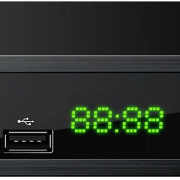 Receptor TDT Full HD DVB - T/T2 H.265 HEVC Display/Botões Frontais - ESPERANZA