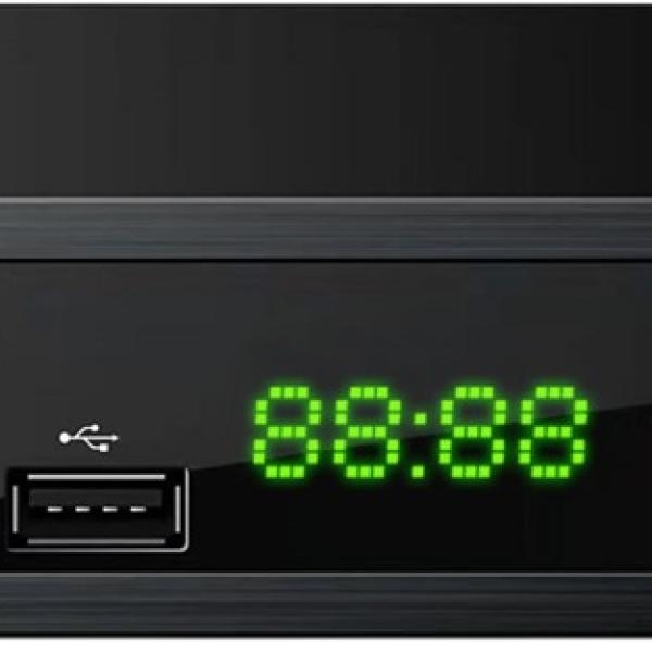 Receptor TDT Full HD DVB - T/T2 H.265 HEVC Display/Botões Frontais - ESPERANZA