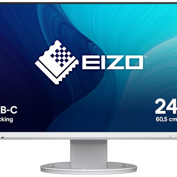 Monitor FlexScan LED IPS 23.8 EV2480 - WT Full HD (Branco) - EIZO