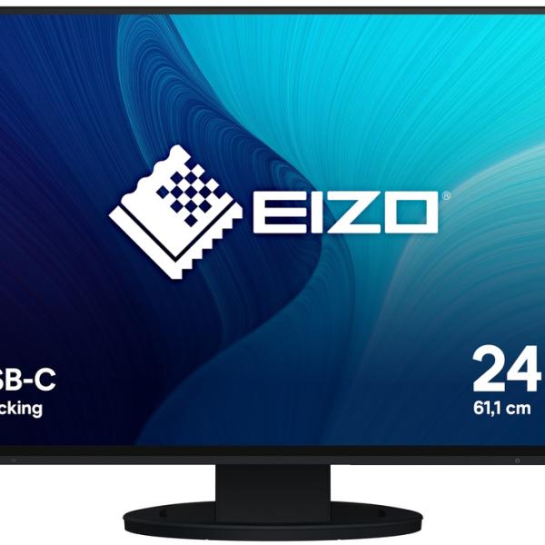 Monitor FlexScan LED IPS 24.1 EV2485 - BK WUXGA (Preto) - EIZO