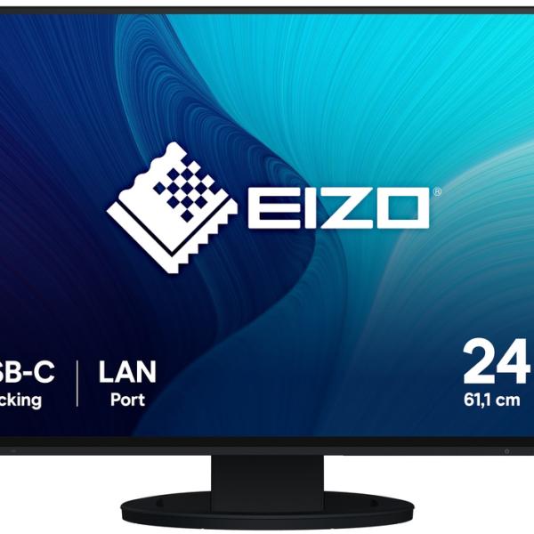 Monitor FlexScan LED IPS 24.1 EV2495 - BK WUXGA (Preto) - EIZO