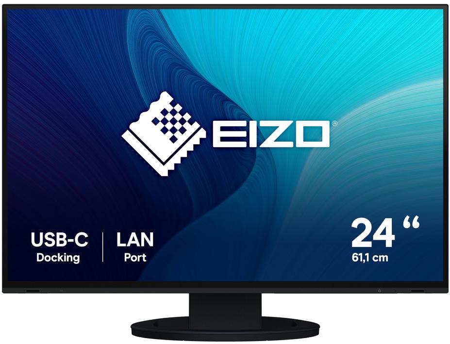 Monitor FlexScan LED IPS 24.1 EV2495 - BK WUXGA (Preto) - EIZO