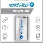 Pilha Recarregável Ni - Mh 9V 250mAh (min 200mAh) RTU - everActive