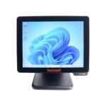 Pos Compacto EVORA 15" HD 1024*768 Fanless J6412 8Gb 256Gb 1Gb Lan e Wifi IP65 Windows 11 Pro