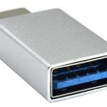 Adaptador USB 3.1 Tipo C Macho - USB 3.1 A Femea - EWENT