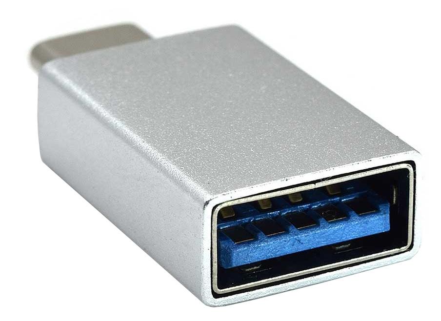 Adaptador USB 3.1 Tipo C Macho - USB 3.1 A Femea - EWENT