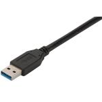 Cabo USB A Macho - USB A Macho 3.2 1.8m (Preto) - EWENT