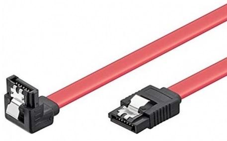Cabo SATA - SATA Vermelho (50cm) - EWENT