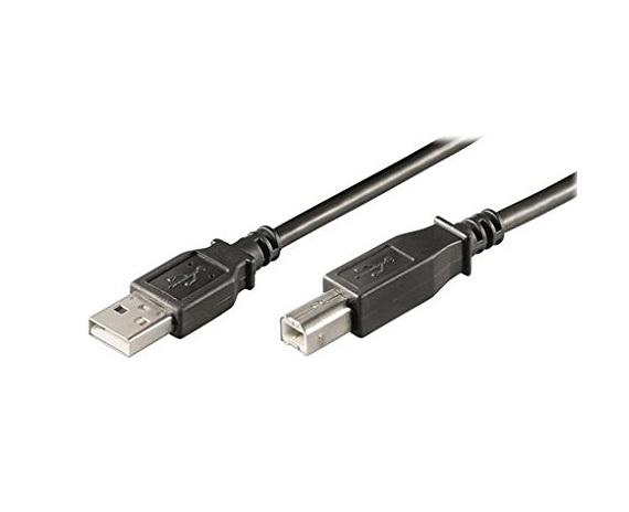 Cabo USB A Macho - USB B Macho 2.0 (5 mts) - EWENT