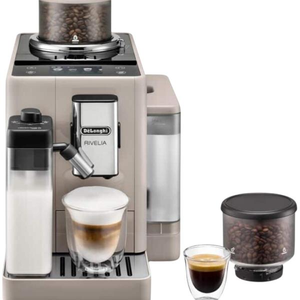 Máquina de Café Expresso Rivelia 1450W EXAM440.55.BG (Bege) - DELONGHI