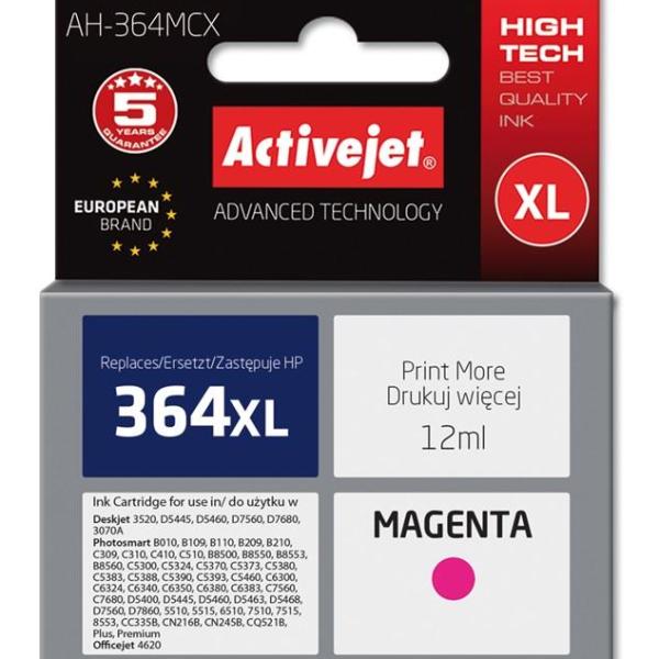 Tinteiro 364XL Compatível HP (Magenta) - ACTIVEJET