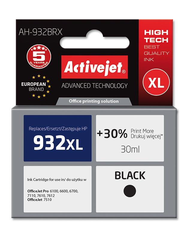 Tinteiro 932XL Compatível HP (Preto) - ACTIVEJET