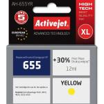 Tinteiro 655 Compatível HP (Amarelo) - ACTIVEJET