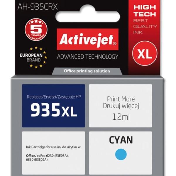 Tinteiro 935XL Compatível HP (Ciano) - ACTIVEJET