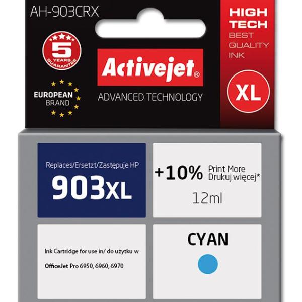 Tinteiro 903XL Compatível HP (Ciano) - ACTIVEJET