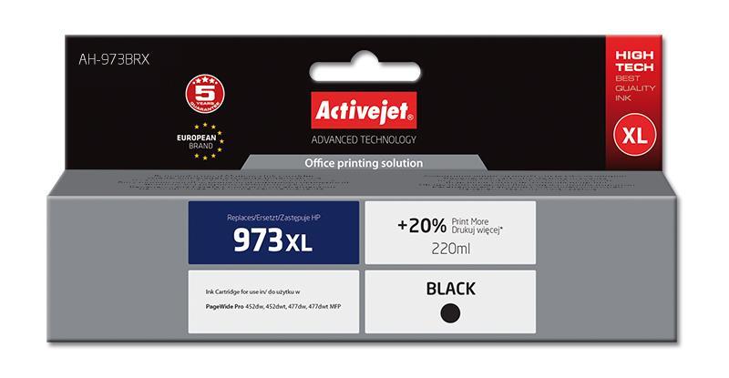 Tinteiro 973XL Compatível HP (Preto) - ACTIVEJET