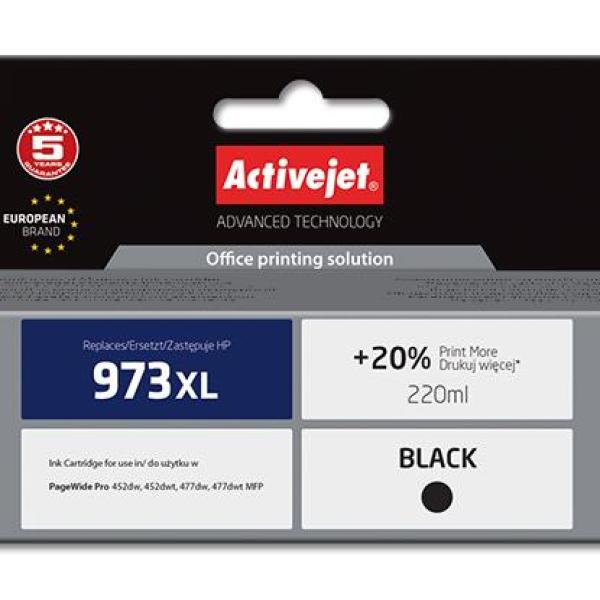 Tinteiro 973XL Compatível HP (Preto) - ACTIVEJET