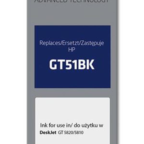 Tinteiro GT51BK Compatível HP (Preto) - ACTIVEJET