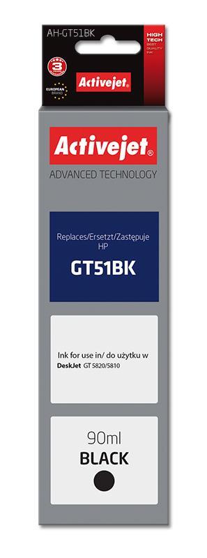 Tinteiro GT51BK Compatível HP (Preto) - ACTIVEJET
