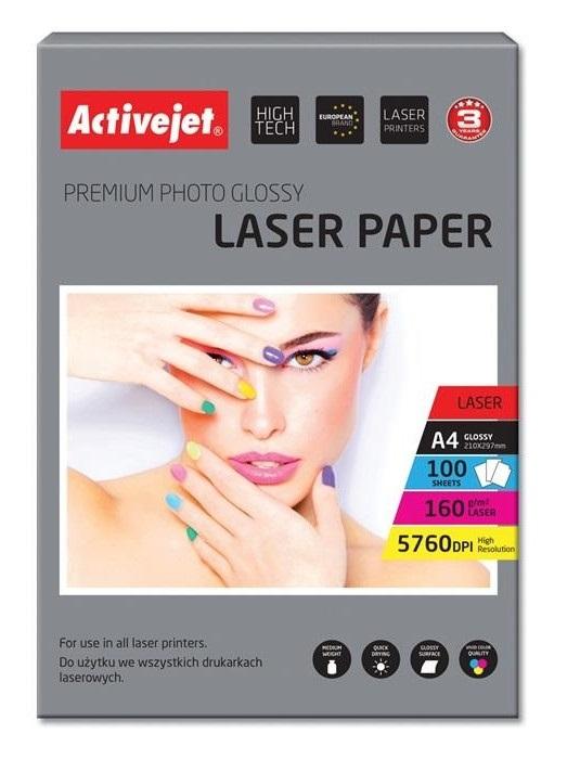 Papel Fotográfico AP4 - 160G100L A4 Lustro 100 Folhas - ACTIVEJET