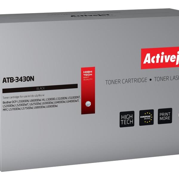 Toner ATB - 3430N Compatível Brother (Preto) - ACTIVEJET
